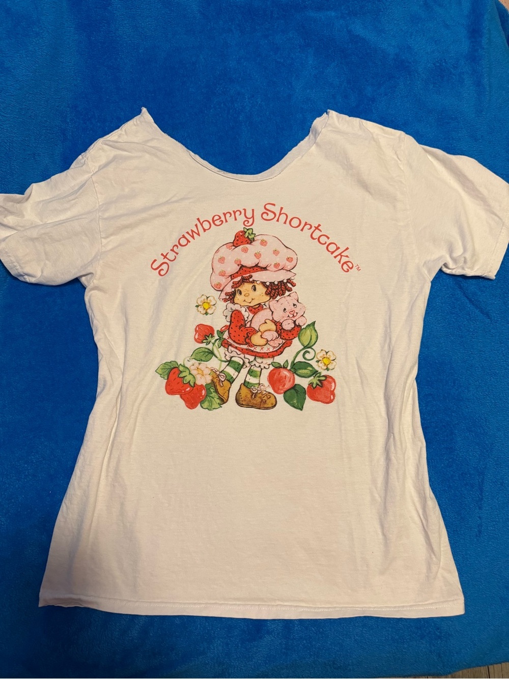 White Graphic Kids Tee
